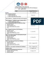 Jadwal Pelatihan Jarak Jauh (LJJ) Tata Laksana Gizi Masyarakat Bagi Tenaga Pelaksana Gizi (TPG) Di Puskesmas Juni - Agustus 2023