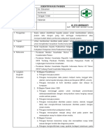 Sop Identifikasi Pasien Revisi