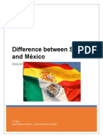 Difference Between Spain and México