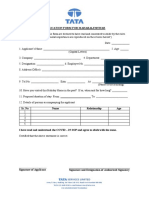 Application Form For Mahabaleshwar