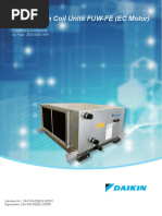 Daikin FUW-FE Cabinet Fan Coil Unit