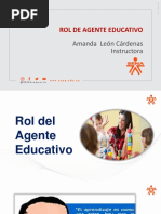 Rol Del Agente Educativo