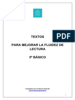 Fluidez - Manual Del Alumno 5º Básico 2022