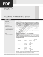 Alcohols, Phenols and Ethers