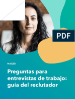 Preguntas para Entrevistas de Trabajo - Guía Del Reclutador