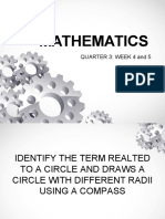 Mathematics Week 4 and 5