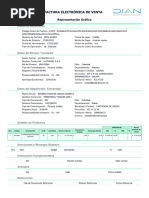 Factura Electrónica de Venta: Representación Gráfica