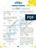 Boletín de Álgebra Semana 4