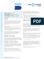 Topics Environment - Level Intermediate