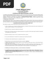 Contrato de Servicios Educativos (Documento Requerido) PDF