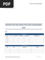 CWMP-00 Construction Waste Management Plan