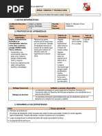 Sesion Cyt Organos Del Cuerpo 2° Grado