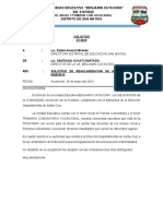 Solicitud de Perdida de Documentos