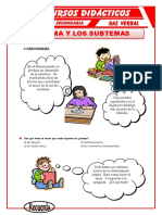 El Tema y Los Subtemas para Tercero de Secundaria