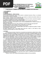 PG - Série o Caminho Da Salvação - 3º Encontro - o Caminho Da Salvação É o Caminho Da Fé em Jesus - at 16.25-34