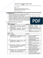 Rencana Pelaksanaan Pembelajaran (RPP) : Bahasa Indonesia