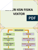 2a. MATERI OSN FISIKA VEKTOR