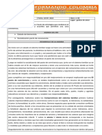 Acta Socializacion Pacto de Covivencia Sistemas Familiares Gotitas de Amor