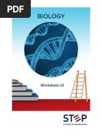 Worksheet 12 Bio (2021) STEP