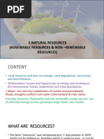 3.NATURAL RESOURCES - Notes