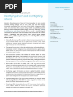 Barclays The FX Volatility Risk Premium Identifying Drivers and Investigating Re