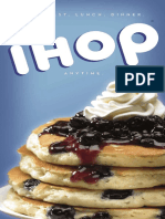 IHOP Menu