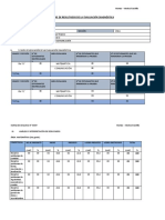 Informe de Evaluación Diagnóstica