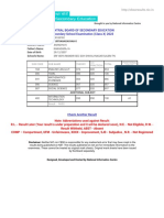 Suri 10th Marksheet