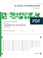 Avaliação Intermediária: Caderno Do Aplicador