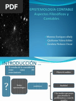 EPISTEMOLOGÍA CONTABLE Aspectos Filosóficos y Contables - GRUP 7