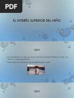 El Interés Superior Del Niño