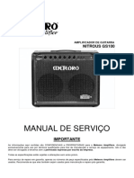 MANUAL DE Serviço GS100