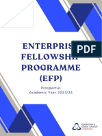 Enterprise Fellowship Programme (EFP) Application Form - FINAL