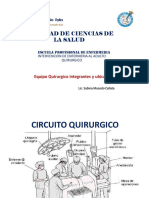 Equipo Quirurgico, Integrantes y Ubicacion.