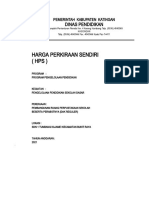 B Revisi HPS Perpustakaan SDN 1 TBG Kajamei Kayu 2021