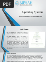 OS Lec 9 & 10