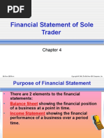 CHP 4 Financial Statement of Sole Trader