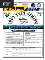 XII N.M. Minor Test - 2 Code - A Sol. & Key