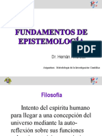 Fundamentos de Epistemología-Clase 3a