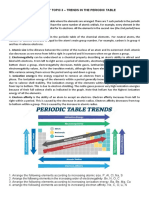 CHEMISTRY TOPIC 3 Trends