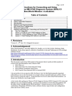 SDS Instructions For Connecting and Using Version 01