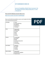 Student Workbook Week #2