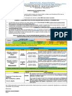 Cronograma de Matriculas 2023 2°