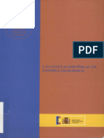 Lenguas Español Enfoque Filológico: Ministerio - de Educacion Y Ciencia