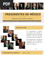 Presidentes de México 1976 - 2024