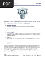 Lufft VENTUS-UMB Ultrasonic Wind Sensor