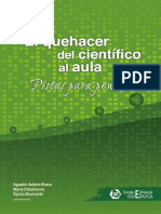 LIBRO El Quehacer Del Cientiyfico Al Aula