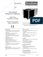 Goodman PC Series Package Air Conditioner (50 HZ)