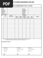 ESE-Testing & Commissioning For P.A. System