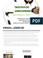 Slides Aula 1. Apresentação Patrícia